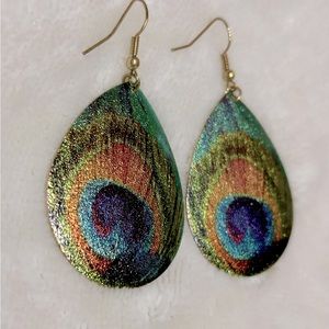Peacock Earrings